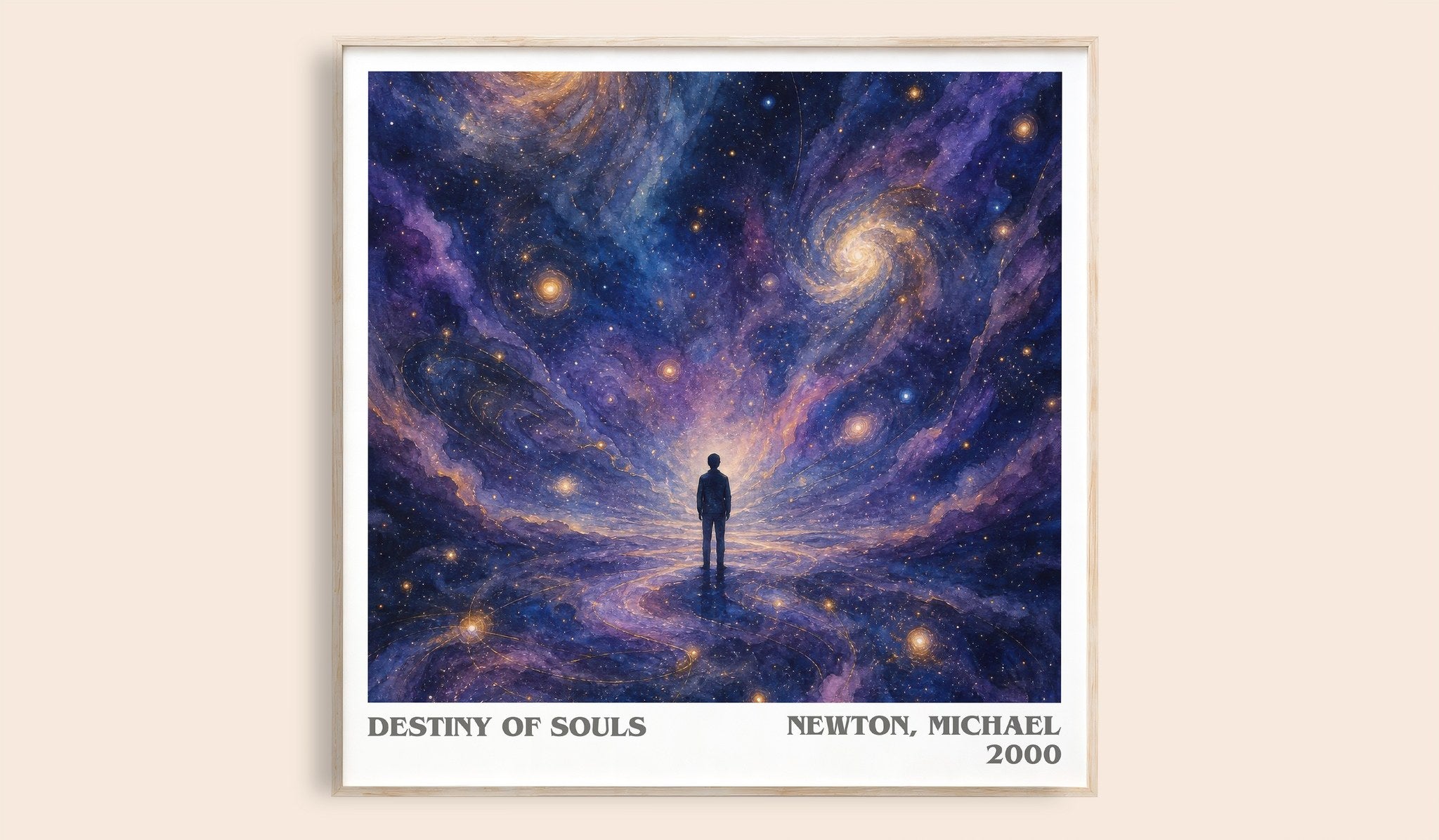 Destiny of souls Literary Art Print by Newton, Michael