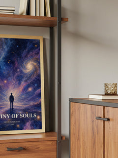 Destiny of souls book watercolour illustration paper finish options – matte satin gloss