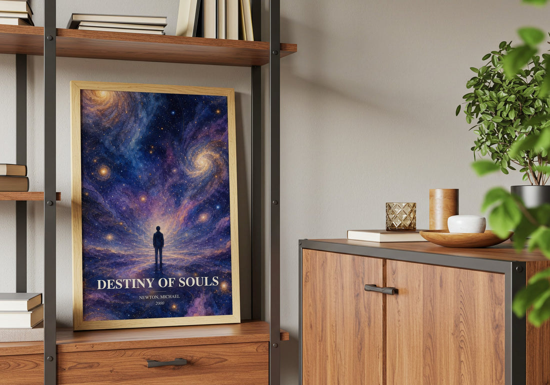 Destiny of souls book watercolour illustration paper finish options – matte satin gloss