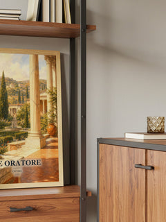 De oratore book watercolour illustration paper finish options – matte satin gloss