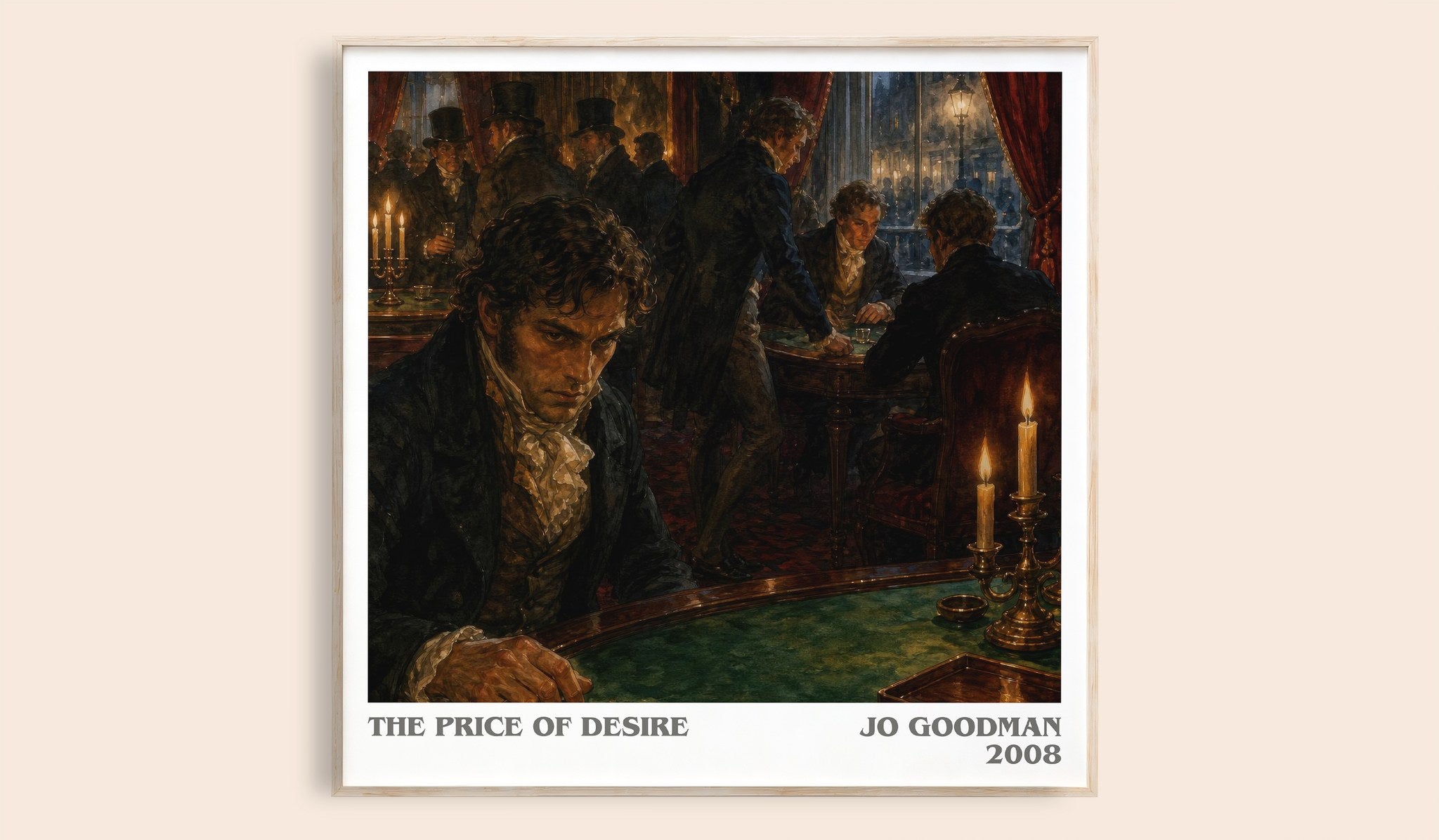 The Price of Desire Literary Art Print by Jo Goodman