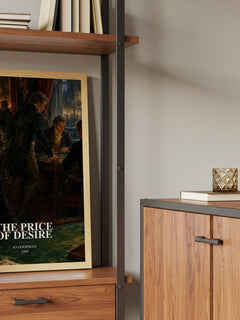 The Price of Desire book watercolour illustration paper finish options – matte satin gloss