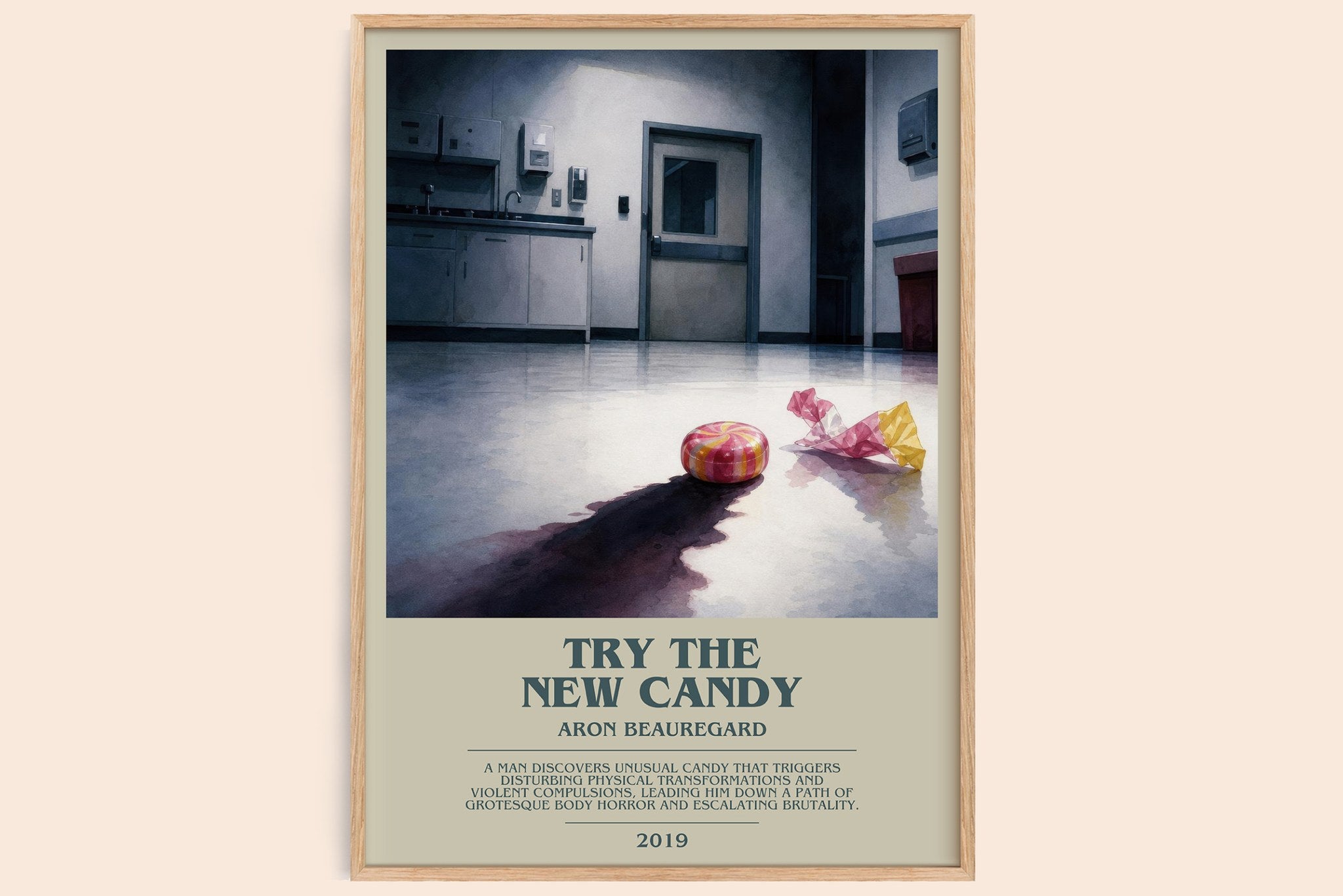 Try the New Candy Bookish Wall Art by Aron Beauregard