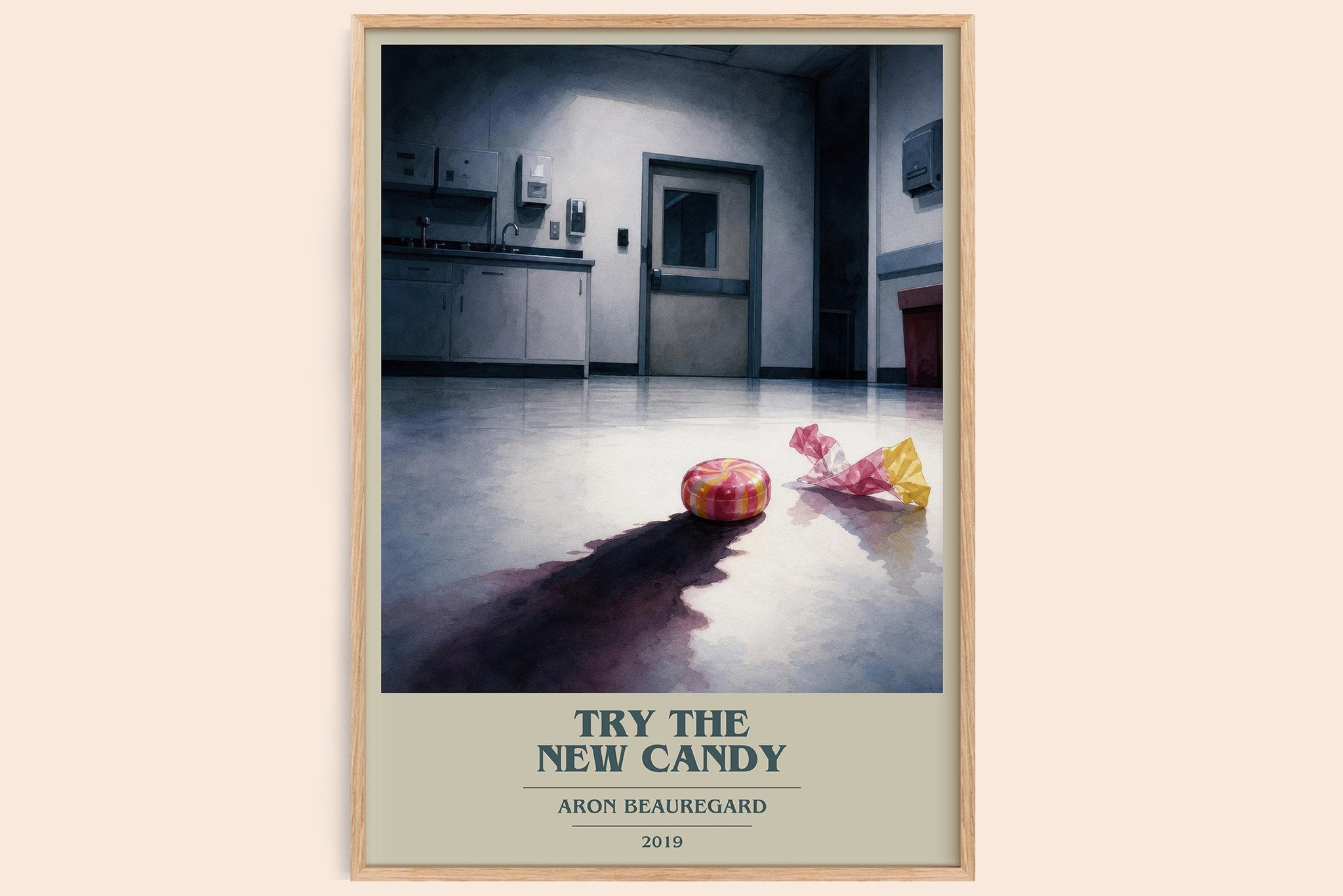 Try the New Candy Book Cover Poster by Aron Beauregard