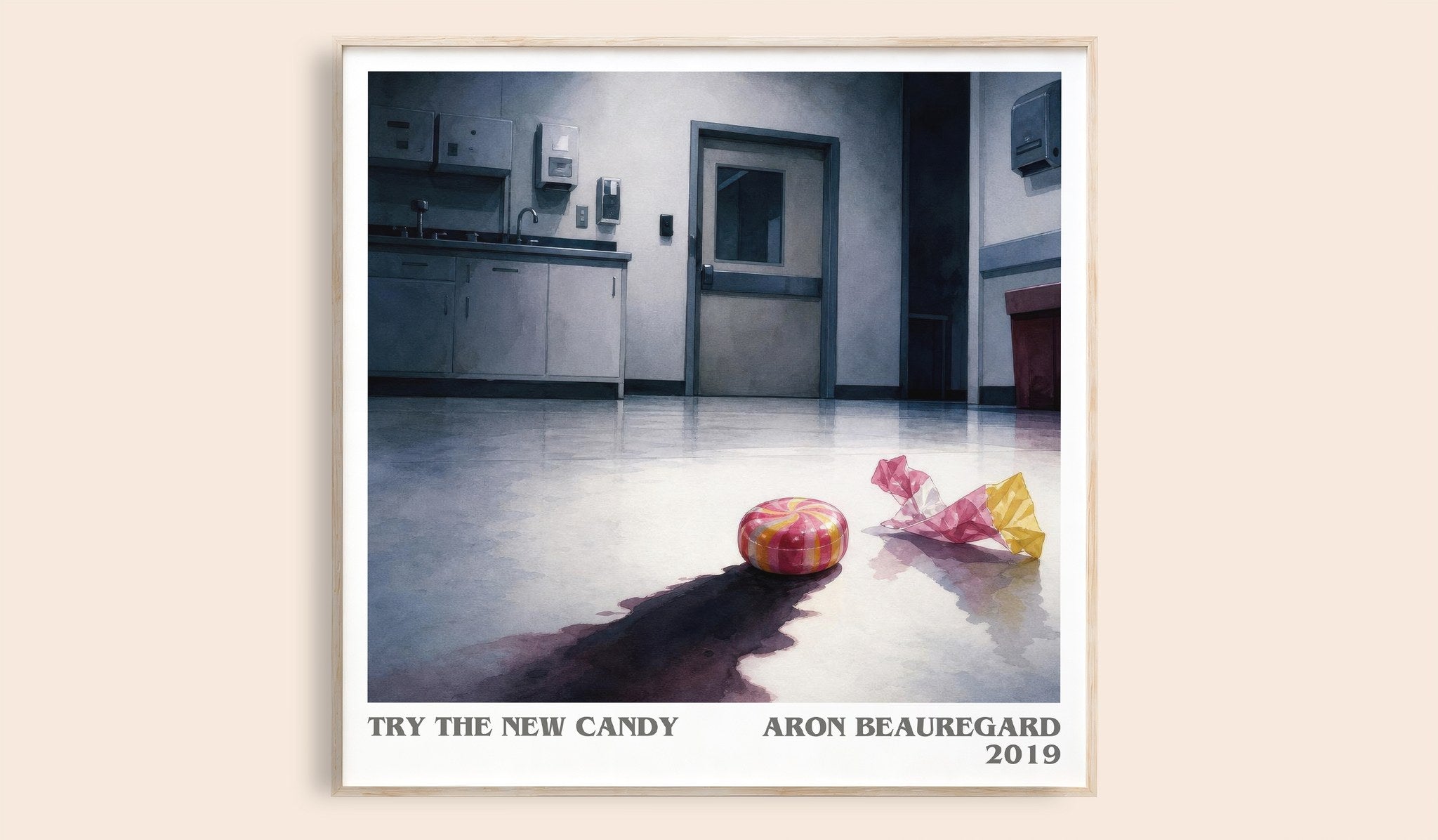Try the New Candy Literary Art Print by Aron Beauregard
