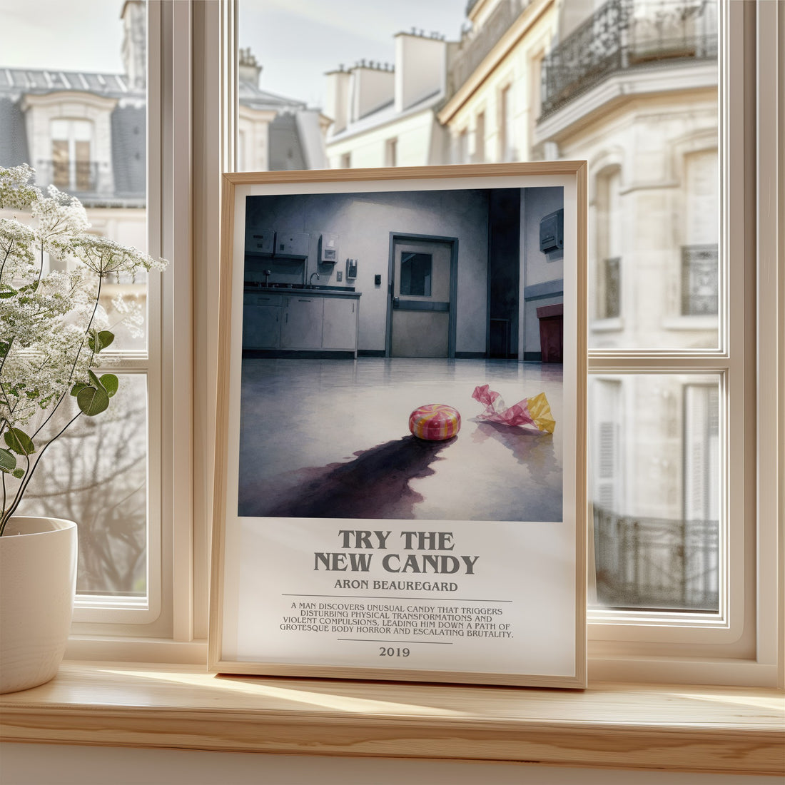 Try the New Candy bookish poster colour and style options – Aron Beauregard book art