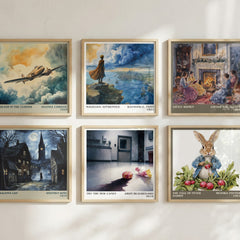 Try the New Candy literary art print colour and style options – Aron Beauregard book art