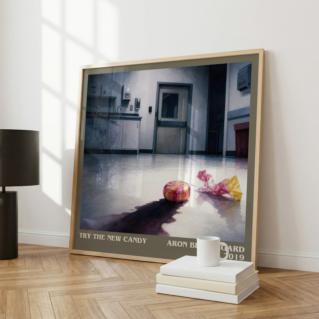 Try the New Candy literary print framed by window – literary home decor