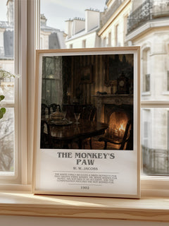 The monkey's paw bookish poster colour and style options – W. W. Jacobs book art