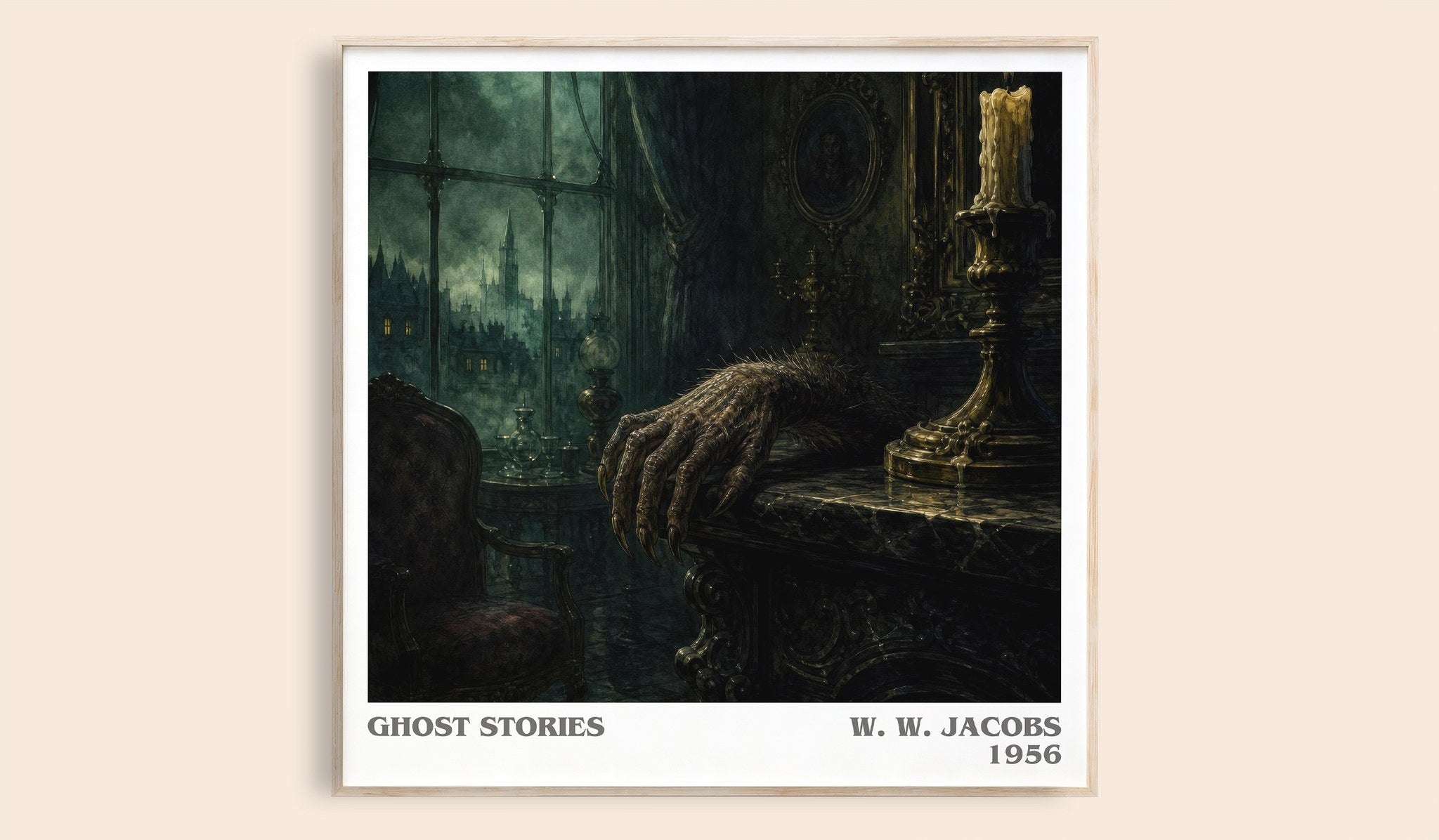 Ghost Stories Literary Art Print by W. W. Jacobs