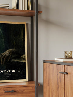 Ghost Stories book watercolour illustration paper finish options – matte satin gloss