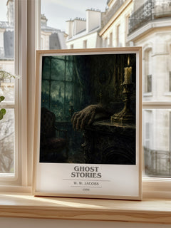 Ghost Stories book cover poster colour and style options – W. W. Jacobs book art