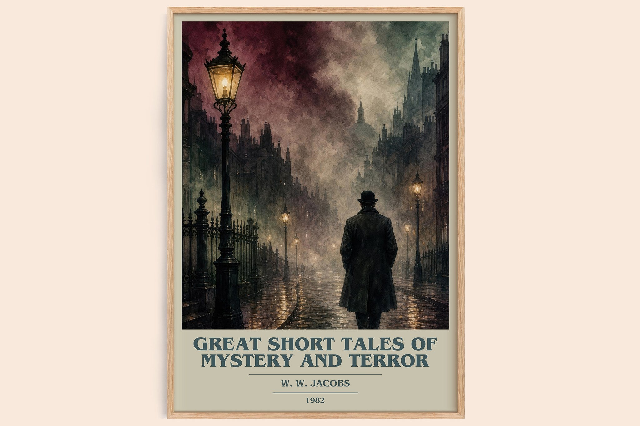 Great Short Tales of Mystery and Terror Book Cover Poster by W. Jacobs