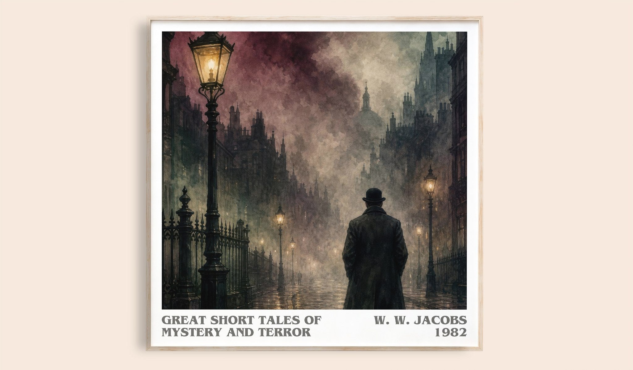 Great Short Tales of Mystery and Terror Literary Art Print by W. W. Jacobs