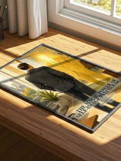 The Magic Power of Self-Image Psychology watercolour book poster framed on wall – non fiction wall art