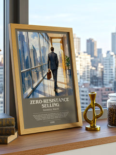 Zero-resistance selling bookish print framed by window – literary home decor