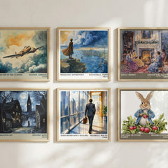 Zero-resistance selling literary art print colour and style options – Maxwell Maltz book art
