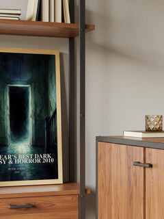 The Year's Best Dark Fantasy & Horror 2010 book watercolour illustration paper finish options – matte satin gloss
