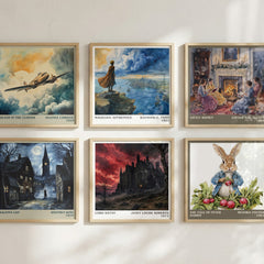 Lord Satan literary art print colour and style options – Janet Louise Roberts book art