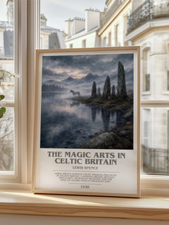 The magic arts in Celtic Britain bookish poster colour and style options – Lewis Spence book art