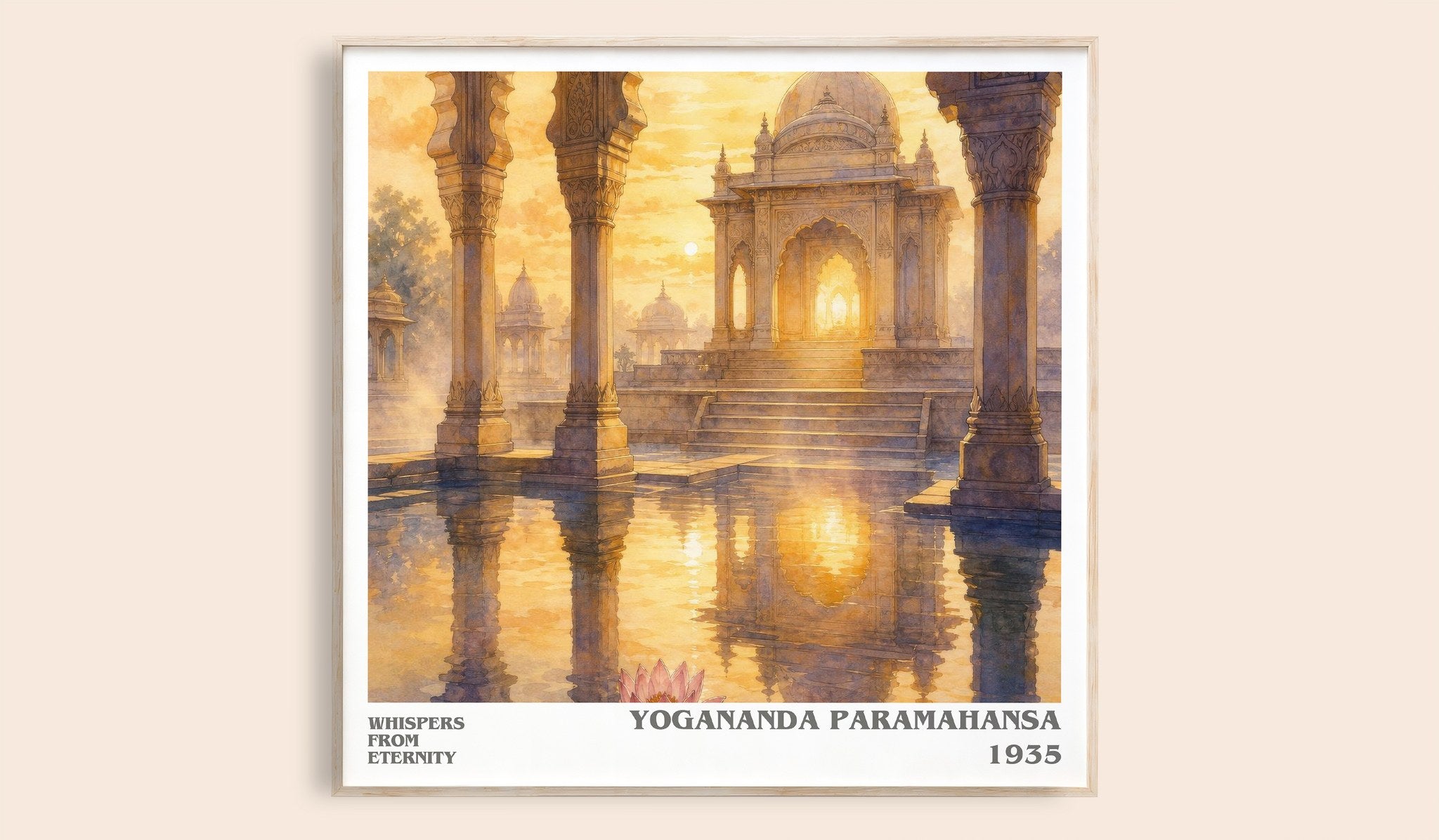 Whispers from Eternity Literary Art Print by Yogananda Paramahansa