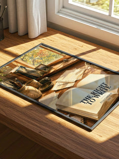 The Right to Write watercolour book poster framed on wall – non fiction wall art