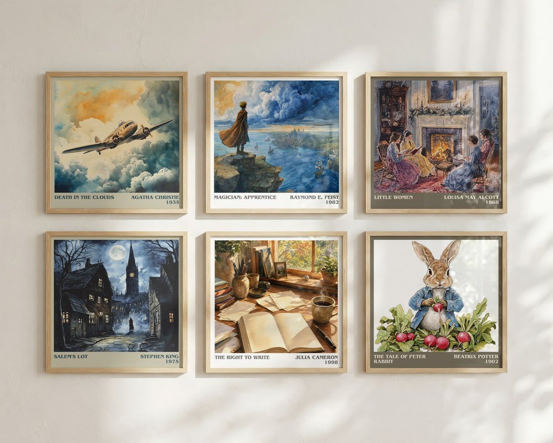 The Right to Write literary art print colour and style options – Julia Cameron book art
