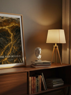 The Vein of Gold watercolour print on bookshelf – Julia Cameron fan gift