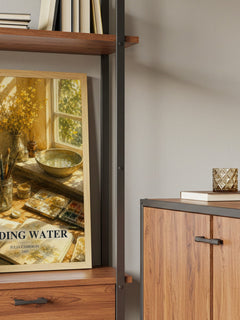 Finding water book watercolour illustration paper finish options – matte satin gloss