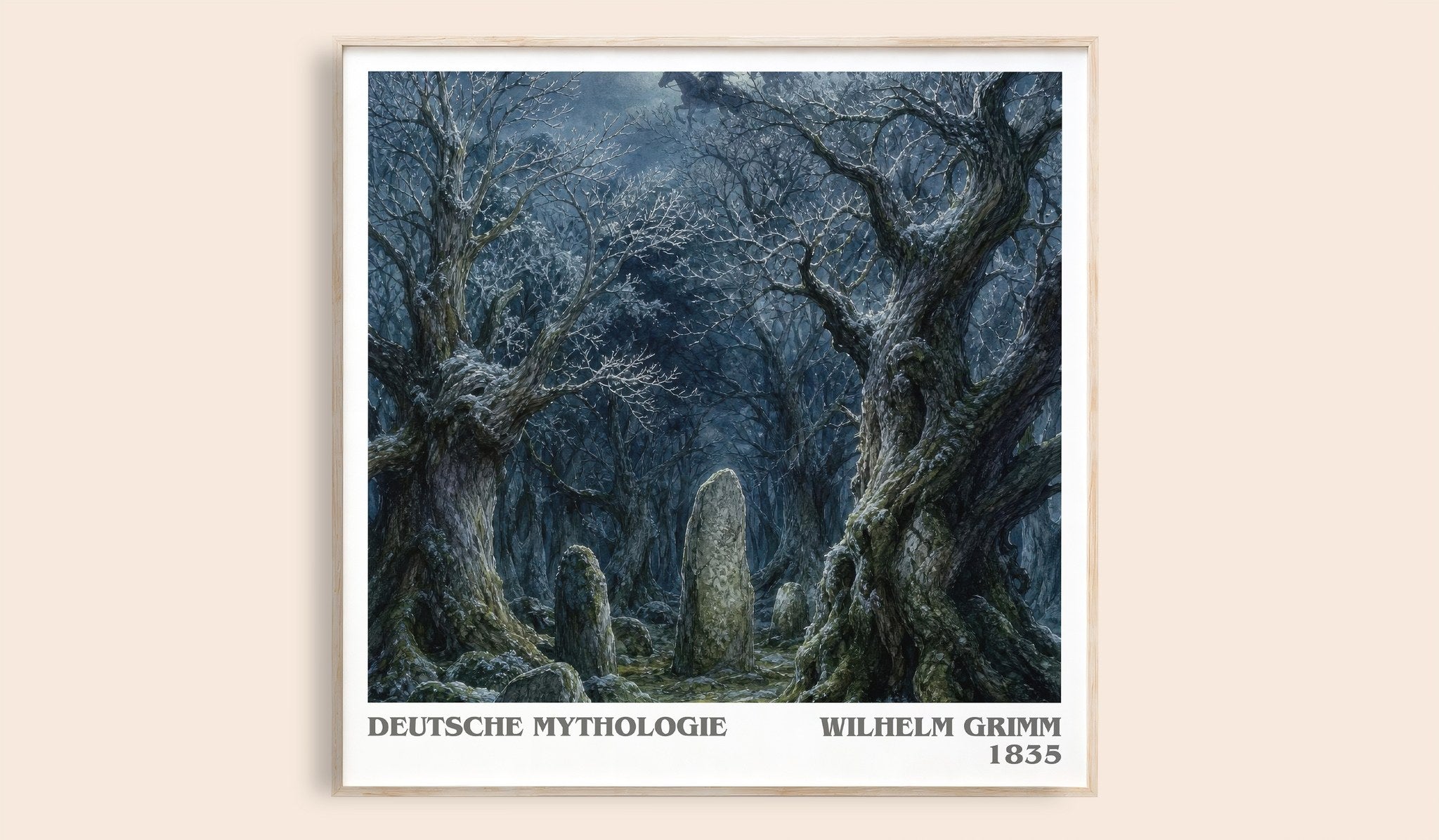 Deutsche mythologie Literary Art Print by Wilhelm Grimm