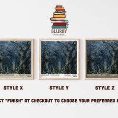 Deutsche mythologie literary print in frame leaning in hallway – non fiction wall art