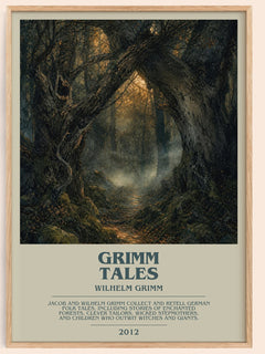 Grimm Tales Bookish Wall Art by Wilhelm Grimm – image 1