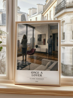 Once a lover book cover poster colour and style options – Claire Harrison book art