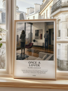 Once a lover bookish poster colour and style options – Claire Harrison book art