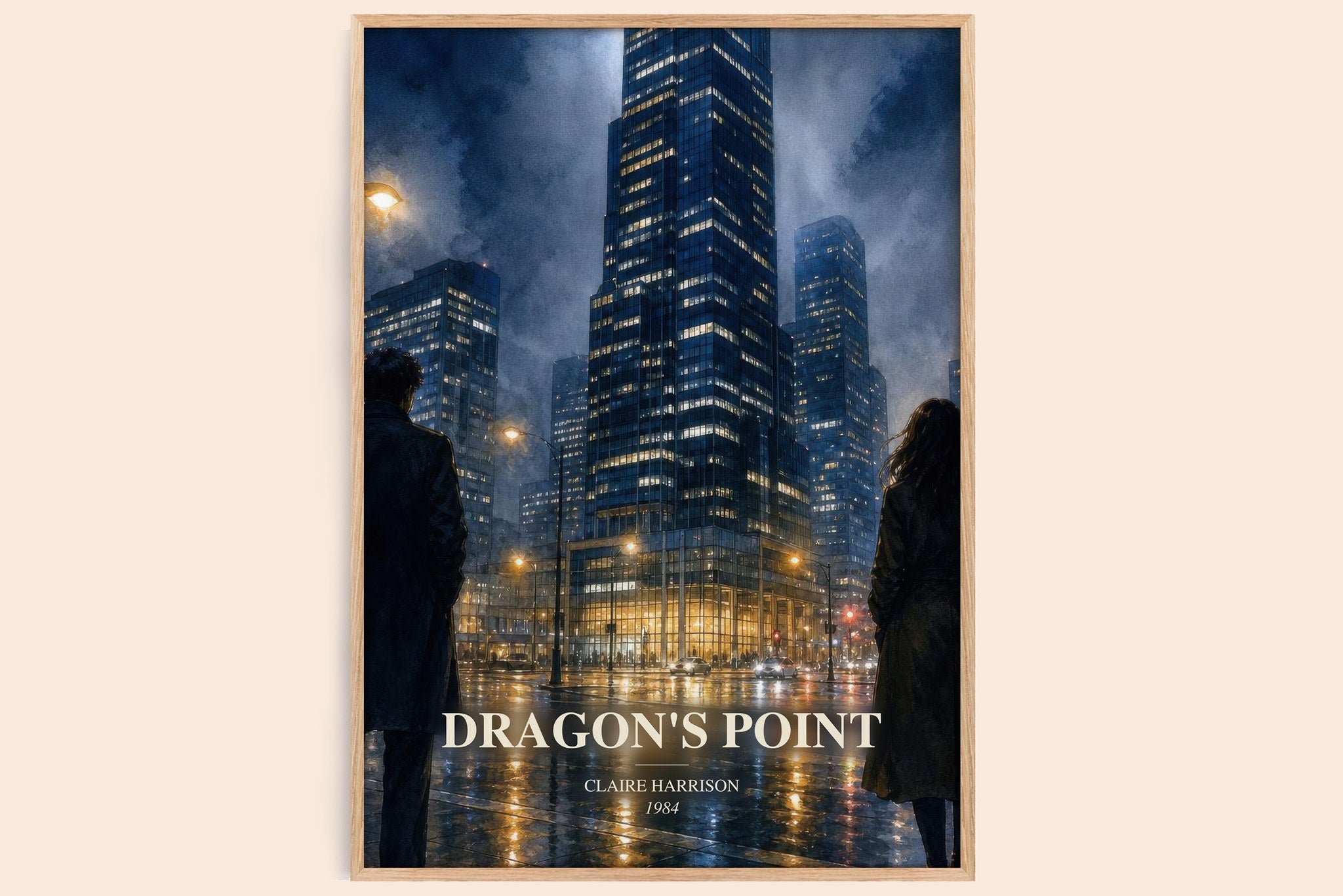 Dragon's Point Book Watercolour Illustration by Claire Harrison