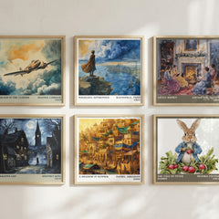 A Shadow in Summer literary art print colour and style options – Daniel Abraham book art