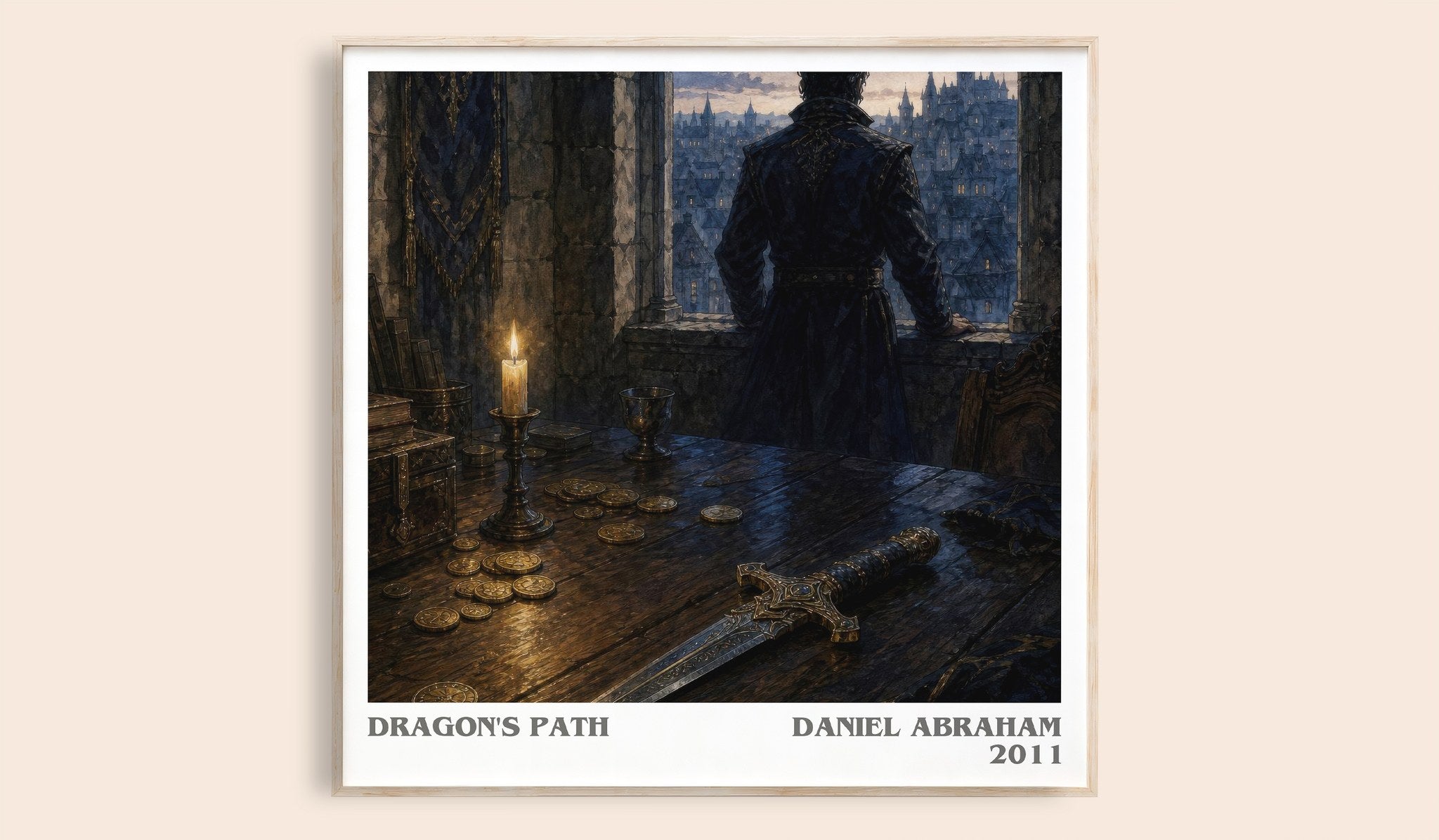 Dragon's Path Literary Art Print by Daniel Abraham