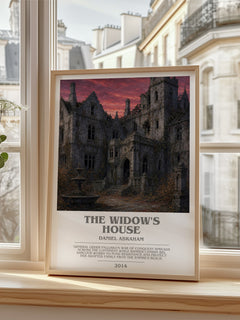 The widow's house bookish poster colour and style options – Daniel Abraham book art