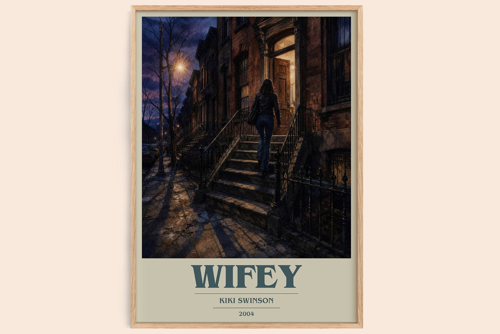 Wifey Book Cover Poster by Kiki Swinson