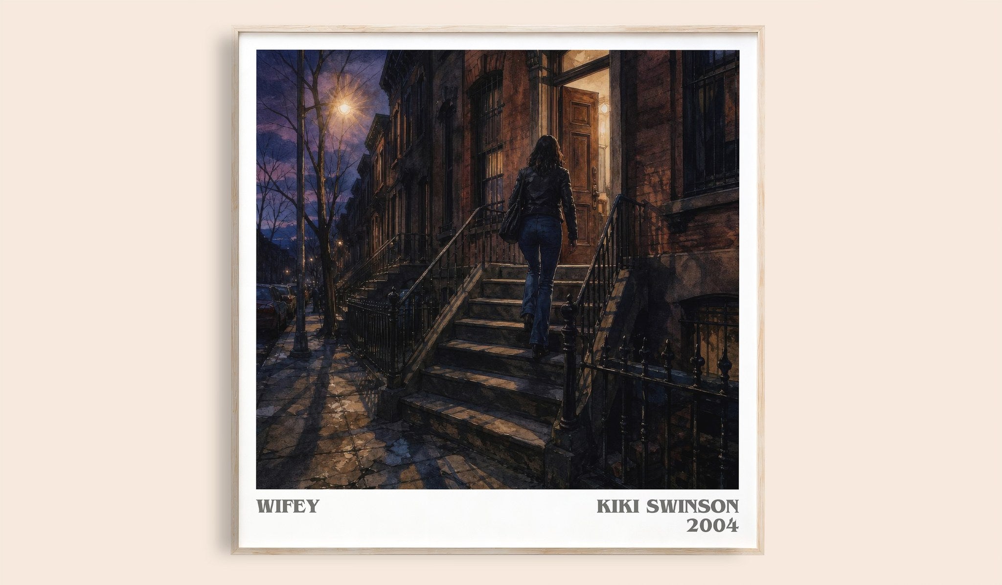 Wifey Literary Art Print by Kiki Swinson