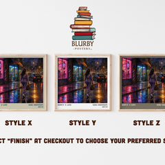 Wifey 4 life literary print in frame leaning in hallway – contemporary fiction wall art