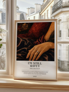 I'm Still Wifey bookish poster colour and style options – Kiki Swinson book art
