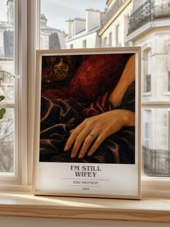 I'm Still Wifey book cover poster colour and style options – Kiki Swinson book art