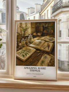 Amazing rare things Book Cover Poster by David Attenborough – image 2