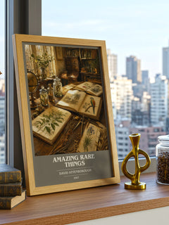 Amazing rare things Book Cover Poster by David Attenborough – image 3