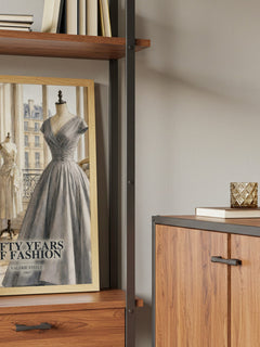 Fifty years of fashion book watercolour illustration paper finish options – matte satin gloss