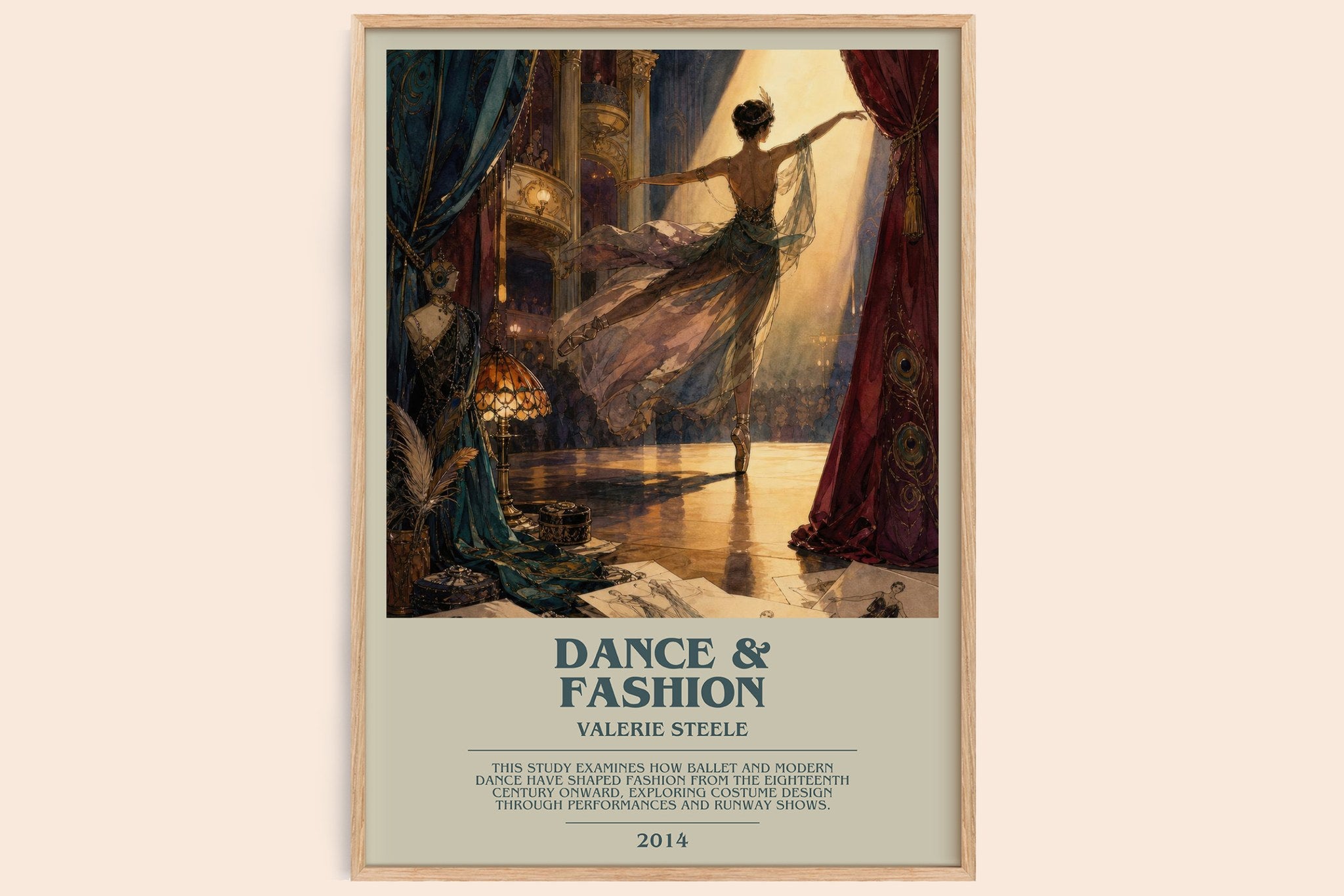 Dance & fashion Bookish Wall Art by Valerie Steele