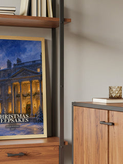 Christmas Keepsakes book watercolour illustration paper finish options – matte satin gloss