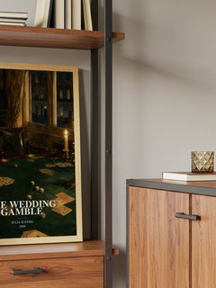 The Wedding Gamble book watercolour illustration paper finish options – matte satin gloss