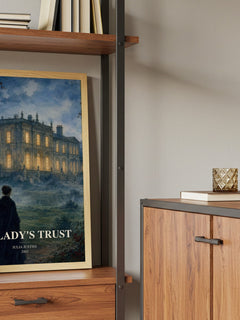 My Lady's Trust book watercolour illustration paper finish options – matte satin gloss